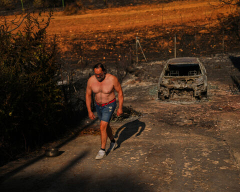 As France tames wildfire and lets 84,000 evacuees go home, blazes flare across Europe