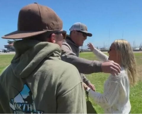 Survivor of Alcatraz boat disaster reunites with fishermen who saved her life