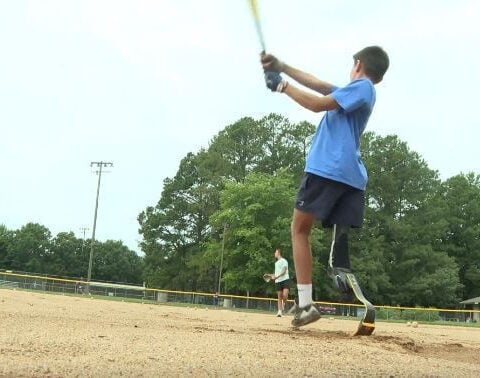 After beating bone cancer, teen is fighting so other kids with limb loss can keep playing sports