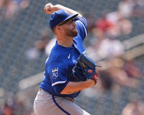 Royals left-hander Noah Cameron takes a no-hitter through 6 innings against the Twins