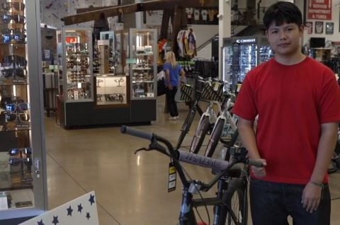 Make-A-Wish grants teen battling brain tumor a new bike