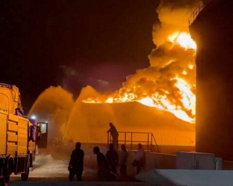 Libya's NOC says Zawiya oil fires brought under control