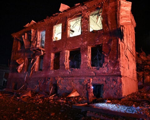 Russia says it struck military-related warehouses and steel works in overnight Ukraine strikes