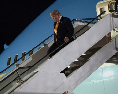 Security concerns prompted Trump to secretly change planes in Turkey, official says