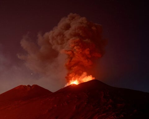 Ash cloud from Sicily’s Mount Etna volcano disrupts Malta flights