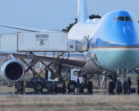 Trump says advisers wanted him off Air Force One in Turkey due to threat