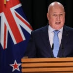 New Zealand Prime Minister Christopher Luxon says he survived a leadership vote in his own party