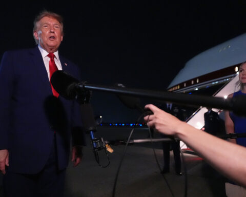 Trump says Secret Service and the military wanted him off Air Force One in Turkey due to threat