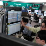 Shares are mostly higher in Asia, with Kospi up 4%, while oil prices gain