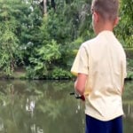 8-year-old reels in piranha at Ridley Park Lake in Delaware County, Pennsylvania: "It was pretty crazy"