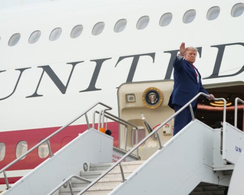The Latest: White House press secretary Karoline Leavitt will leave at the month’s end