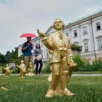 Mini-Mozart heist blights anniversary tribute as thieves make off with 210 statuettes