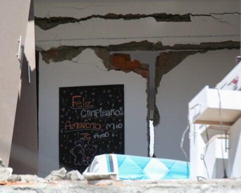 Colombia woman's earthquake survival story gives son a birthday to remember