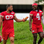 Travis Kelce: Chiefs camp offers welcomed 'sanctuary' after closely watched wedding to Taylor Swift