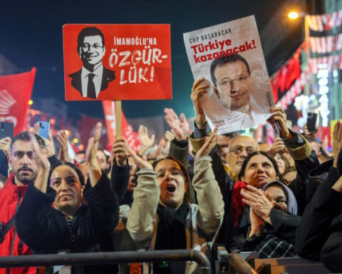 Jailed Istanbul mayor Imamoglu joins new opposition party amid political turmoil