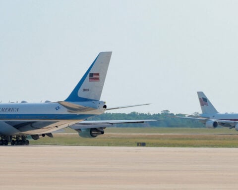 Credible missile threat led to secret aircraft switch for Trump, source says