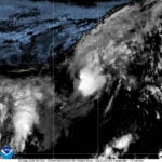 Tropical Storm Hernan forms in the Pacific while a different weather system could soak Hawaii