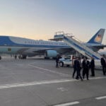 Iran's state media mock Trump over airplane switch, meme shows him hiding in a catering truck
