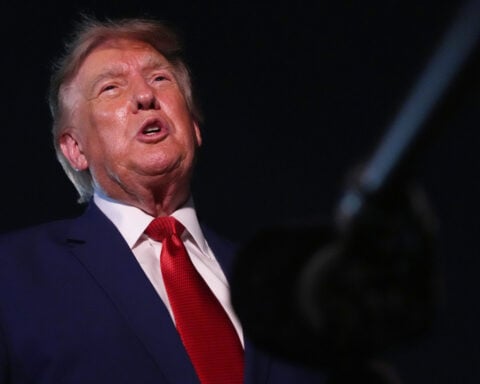 The Latest: White House press secretary Karoline Leavitt will leave the Trump administration