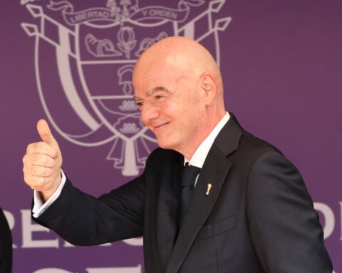 FIFA chief Infantino receives support from 6 Arab federations amid revolt over World Cup plan