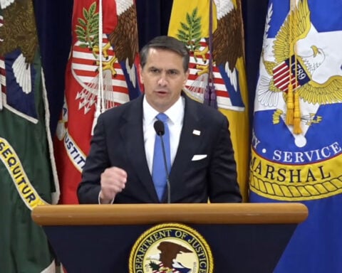 Todd Blanche makes plea for unity at Justice Department