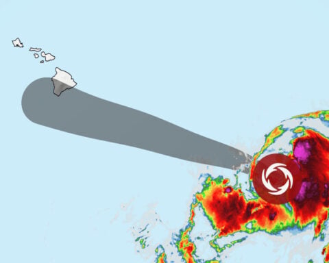 Tropical Storm Lala targets Hawaii, set to bring heavy rain and rough surf