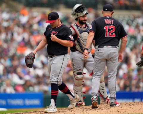 Montero, Tigers shut out Guardians without a strikeout, a first in MLB since 2014