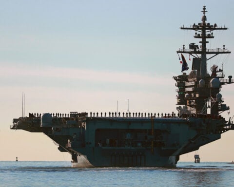 New aircraft carrier heads toward Mideast after reports of issues on long-deployed USS Lincoln
