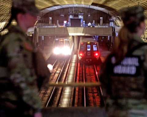 Appeals court lets Trump keep National Guard troops in DC for now
