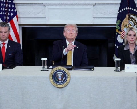 Trump insists he can strike alleged drug traffickers without Congress declaring war