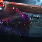 Medical helicopter crashes on Sacramento highway