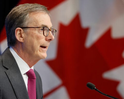 Top Bank of Canada officials speak after central bank holds policy rate steady