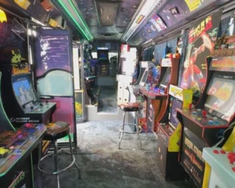 Arcade bus owner honors heroic good Samaritan Johnny Hurley