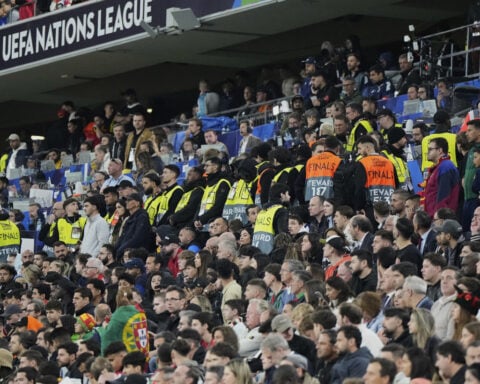 Soccer fan dies after fall during Nations League final between Spain and Portugal