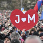 Thousands rally in Slovakia to mark the 2018 slayings of an investigative journalist and his fiancee
