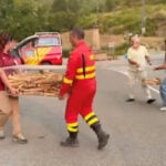 Spain removes remains of 11th century kings from monastery as wildfire rages