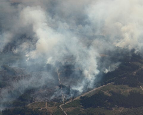 European countries battle multiple wildfires as record heat grips the continent