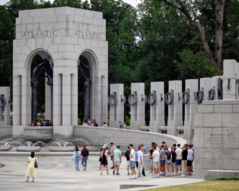 Suspect arrested in World War II Memorial vandalism in Washington, Pirro says