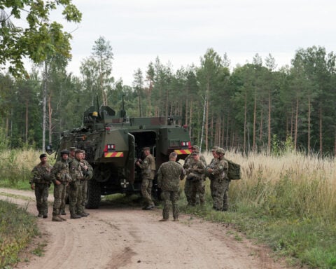 Italian NATO fighter jet shoots down drone in Latvian airspace