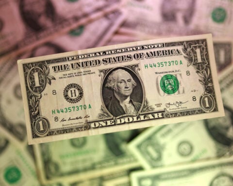 Dollar falls on surprise drop in US retail sales