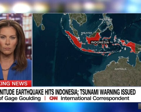Search for survivors continues after powerful earthquake kills dozens in Indonesia