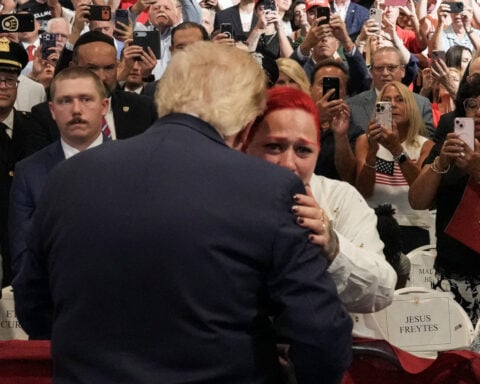 Trump touts drop in US crime rates with an eye on midterms