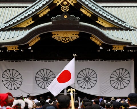Japan defence minister visits contentious Yasukuni Shrine to war dead