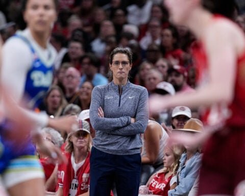 Fever fans cheer Stephanie White as Caitlin Clark and Indiana continue surge after recent tumult