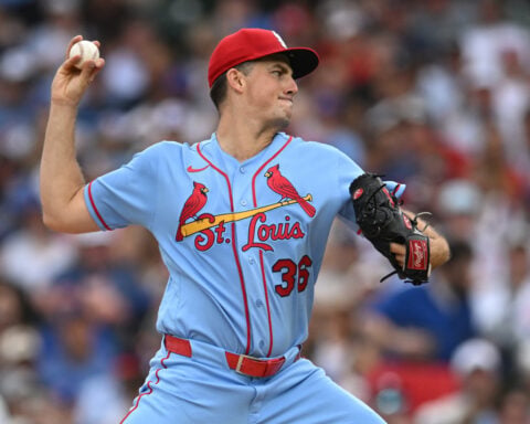 Joshua Báez first player to homer in first 3 at-bats in the majors, leads Cardinals past Cubs 8-4