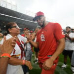 Joshua Báez of the Cardinals hits 3 homers in his first 3 at-bats in a historic major league debut