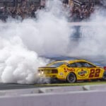 Joey Logano holds off Chase Briscoe to win NASCAR race at Richmond