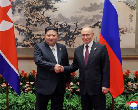 North Korea's Kim, Russia's Putin reaffirm ties on Korean Liberation Day