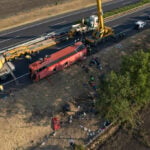 A bus crash in Hungary kills 12 people, police say