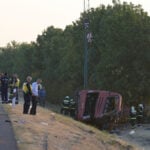 A bus crash in Hungary kills 12 people, injures at least 10 others